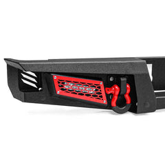 AAIWA Rear Bumper Suitable for 2020-2023 Jeep Gladiator JT with Sensor Hole & 2 D-Rings & 2 LED Lights-6
