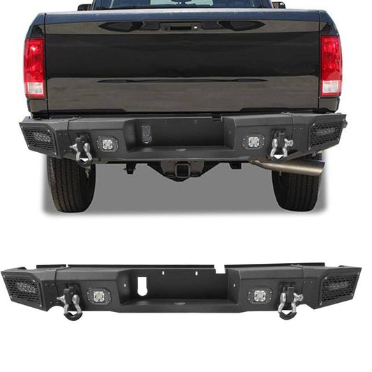 Customized RAM Rear Bumper with LED Lights & D-rings& Sensor Mounting Hole-1