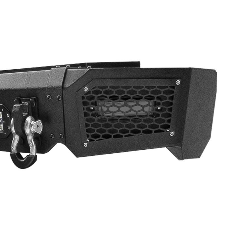 Customized RAM Rear Bumper with LED Lights & D-rings& Sensor Mounting Hole-3