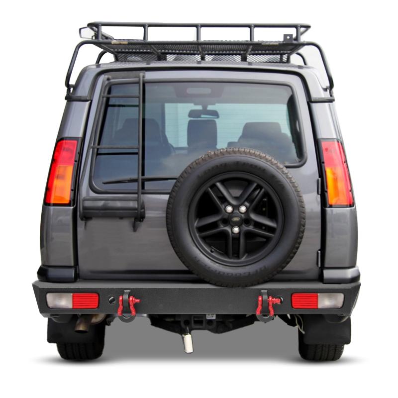 Fits for 1999-2004 Land Rover Discovery2 Steel Rear Bumper with D-Rings-6
