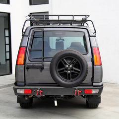 Fits for 1999-2004 Land Rover Discovery2 Steel Rear Bumper with D-Rings-7