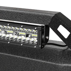 Front Bumper for 2019-2022 RAM 1500 Pickup with Winch Plate & LED Lights & Sensor holes-7