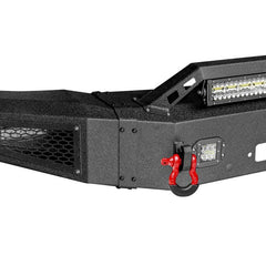 Front Bumper Compatible fit for 2015-2019 Chevy Silverado 2500丨3500 with Winch Plate and LED Lights-5