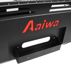 Front Bumper for 2016-2023 Toyota Tacoma with D-Rings & LED Lights & Winch Plate-10