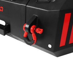 Front Bumper for 2016-2023 Toyota Tacoma with D-Rings & LED Lights & Winch Plate-8