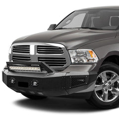 Front Bumper is fit for 2010-2018 RAM 2500丨3500 with Winch Plate and LED lights-2