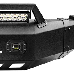Front Bumper is fit for 2010-2018 RAM 2500丨3500 with Winch Plate and LED lights-7