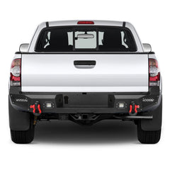 Front and Rear Bumper for 2016-2022 Toyota Tacoma with D-Rings & Winch Plate & LED Lights-13