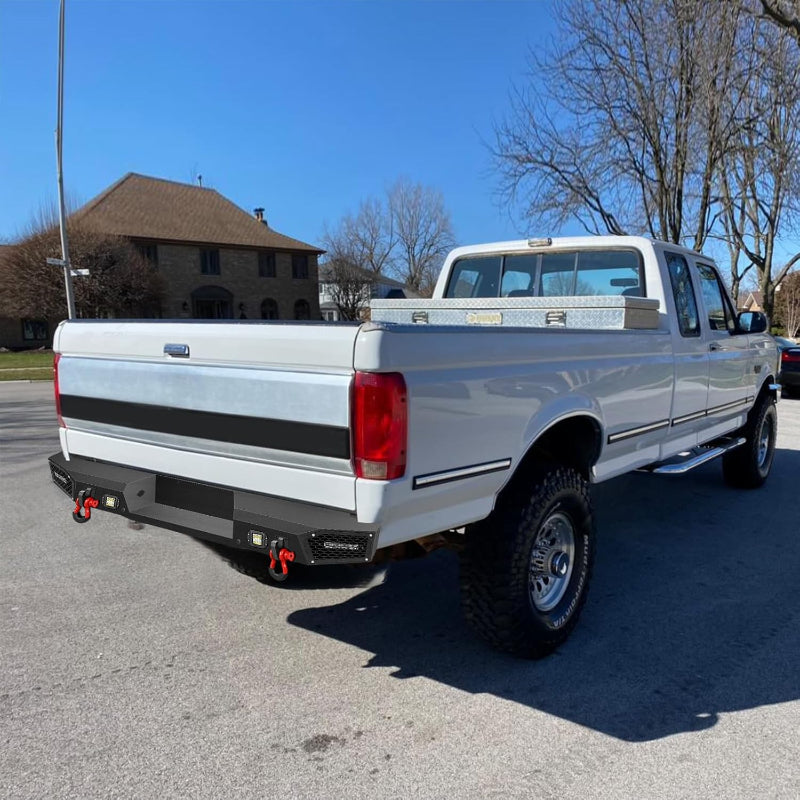 Heavy-dutySteelRearBumperfor1992-1997FordF150F250F350-5
