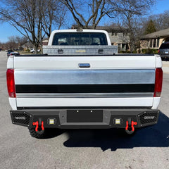 Heavy-dutySteelRearBumperfor1992-1997FordF150F250F350-6