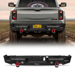 RearBumperfor2019-2022RAM1500withD-Rings_LEDLights_SensorHoles-1