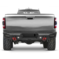Rear Bumper for 2019-2022 RAM 2500丨3500 with LED lights & D-Rings & Sensor HolesRear Bumper for 2019-2022 RAM 2500丨3500 with LED lights & D-Rings & Sensor Holes-9