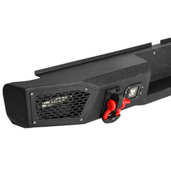 Rear Bumper Compatible with 2000-2006 Toyota Tundra with LED Lights & D-Rings-8