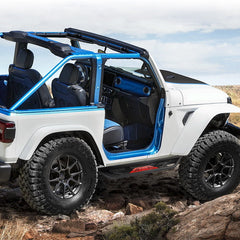 Steel Side Steps for 2007-2018 Wrangler JK 2-Door-8