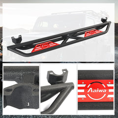 Steel Side Steps for 2007-2018 Wrangler JK 4 Doors-5