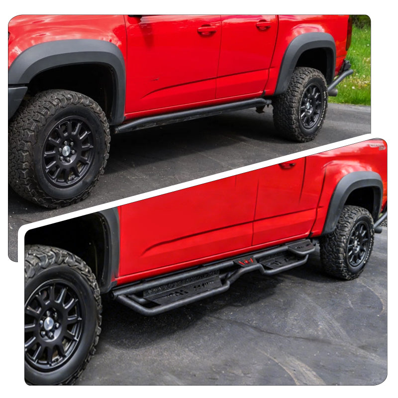 Steel Side Steps for 2015-2025 Chevy Colorado/GMC Canyon 2015-2025 Crew Cab-6