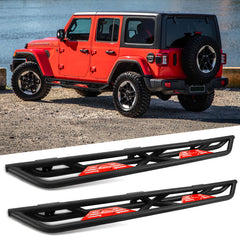 Steel Side Steps for 2020-2024 Jeep Gladiator JT 4 Doors-