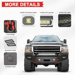 Steel_Front_Bumper_with_Winch_Plate_LED_Spotlights_For_2007-2013_GMC_Sierra_1500-2