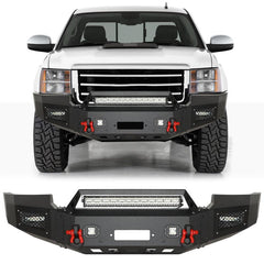 Steel_Front_Bumper_with_Winch_Plate_LED_Spotlights_For_2007-2013_GMC_Sierra_1500-8