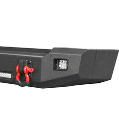 Steel Rear Bumper with LED Lights & D-Rings Fit 2015-2020 Toyota 4Runner-5