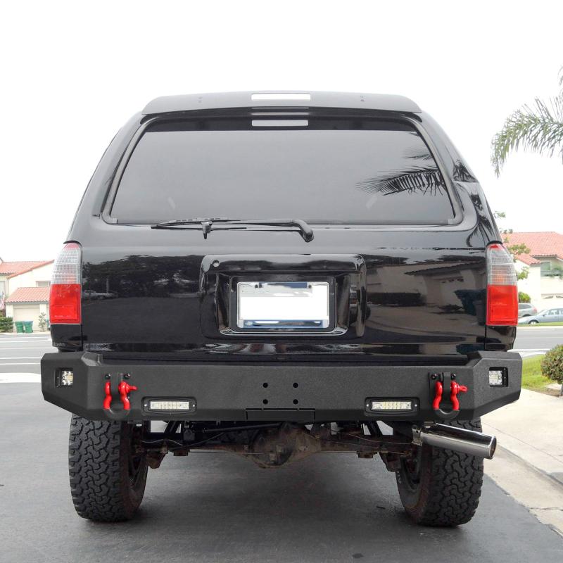 Steel Rear Bumper with LED Lights & D-Rings Fit 2015-2020 Toyota 4Runner-8