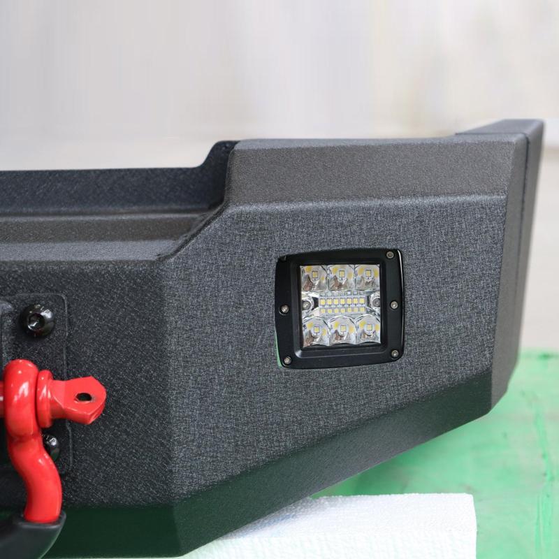 Steel Rear Bumper with LED Lights & D-Rings Fit 2015-2020 Toyota 4Runner-9