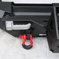 Steel Rear Bumper with Spare tire rack and Fuel tank rack Compatible with 2015-2020 4Runner-6