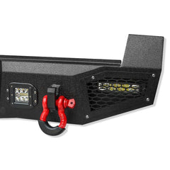 Tacoma Rear Bumper with LED Spotlights D-rings Fits Tacoma 2016-2023-5