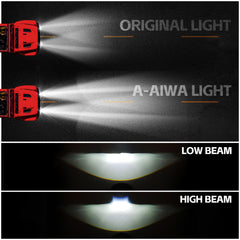 7 Inch LED Headlights for 2007-2017 Wrangler JK 2 door/4 door