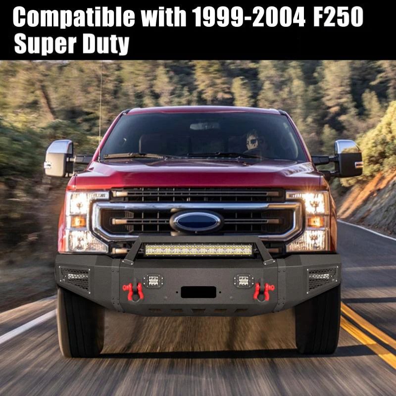 Front_Bumper_for_1999-2004_F250_with_LED_Lights_D-Rings_Winch_Plate_Sensor_Holes-3