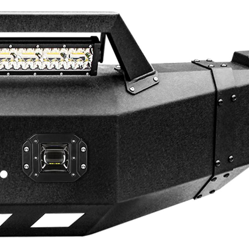 Front Bumper is fit for 2010-2018 RAM 2500丨3500 with Winch Plate and LED lights-7
