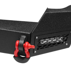 Front and Rear Bumper for 1999-2004 Grand Cherokee WJ with D-Rings & Winch Plate & LED Lights-5