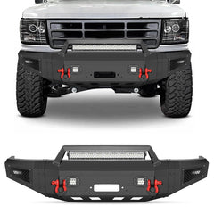 Heavy-dutySteelFrontBumperfor1992-1997F150F250F350-1