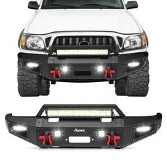 Heavy-dutySteelFrontBumperfor1995-2004ToyotaTacomawithD-Rings_LEDLights_WinchPlate-1