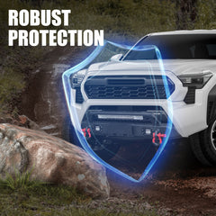 Heavy-dutySteelFrontBumperfor2016-2022ToyotaTacomawithLicencePlateHolder_D-Rings_WinchPlate_LEDLights-7