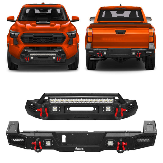 Heavy-duty_Steel_Front_and_Rear_Bumper_for_2024-2025_Toyota_Tacoma_with_D-Rings_Winch_Plate_LED_Lights-02