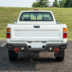 Rear Bumper for 1989-1995 Toyota Pickup with LED Lights & D-Rings & Sensor Holes-7