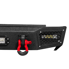 Rear Bumper for 2003-2009 RAM 2500丨3500 with LED lights & D-Rings & Sensor Holes-5