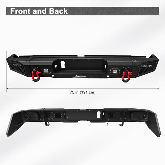 RearBumperfor2014-2021ToyotaTundrawithLEDLights_D-Rings_SensorHoles-2