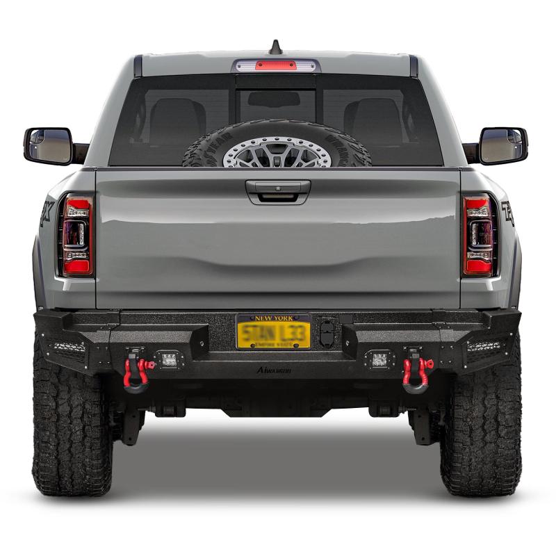 RearBumperfor2019-2022RAM1500withD-Rings_LEDLights_SensorHoles-10