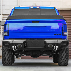 Rear Bumper Compatible with 2010-2018 RAM 2500丨3500 with Winch Plate and LED lights-6