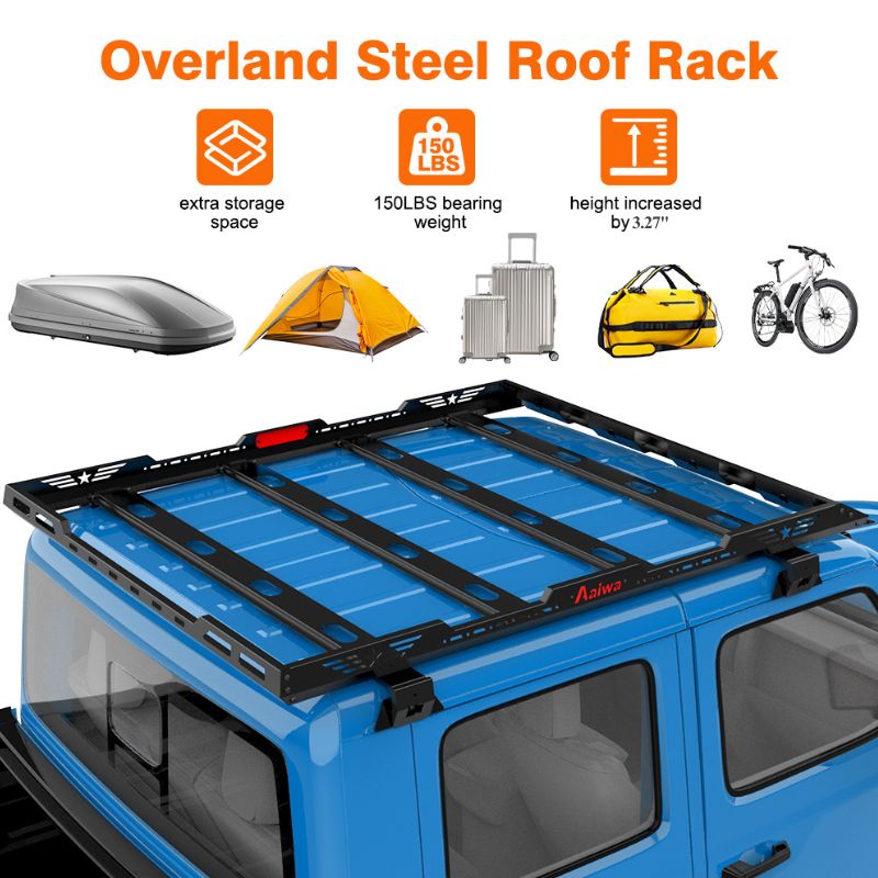 SteelRoofRackfor2018-2025JeepWranglerJL24Doors_GladiatorJT-03