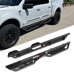 Steel Side Steps 2015-2025 Ford F150 & 2017-2025 Ford F250 F350-1