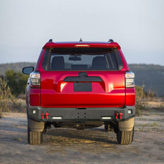Steel Rear Bumper with LED Lights & D-Rings Fit 2015-2020 Toyota 4Runner-6