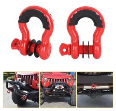 Universal D-Rings for Aftermarket Bumpers | Fits Trucks, SUVs
